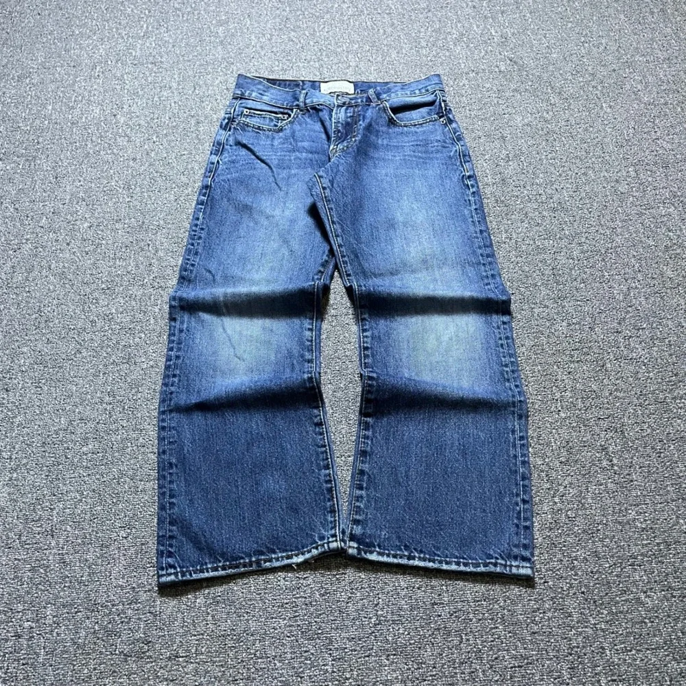 Aeropostale Benton Original Bootcut Jeans 27x28 Blue Denim Y2K Skater Mens